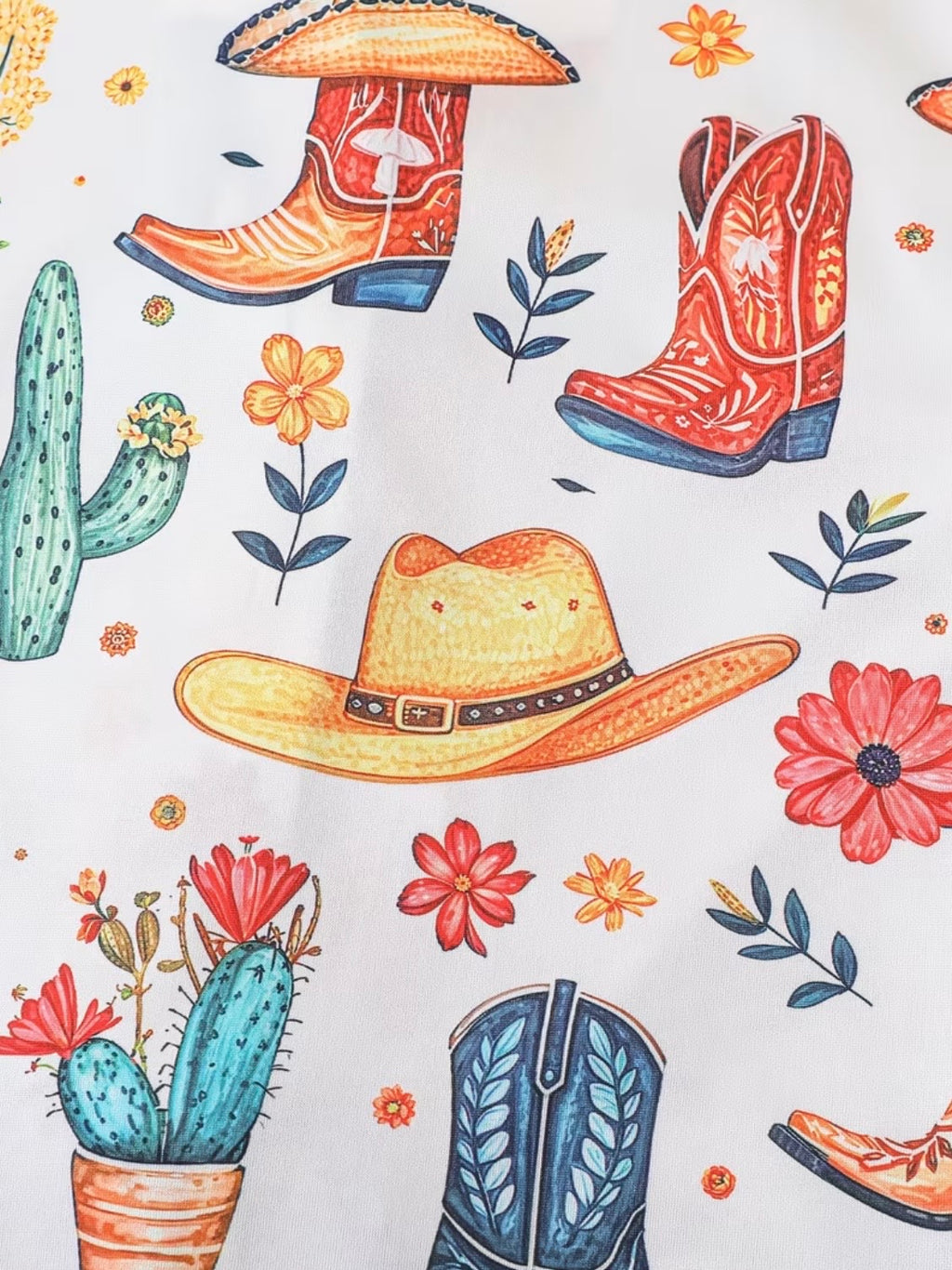 Western Print Pajamas
