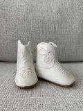 Baby Girl Cowgirl Boots- White