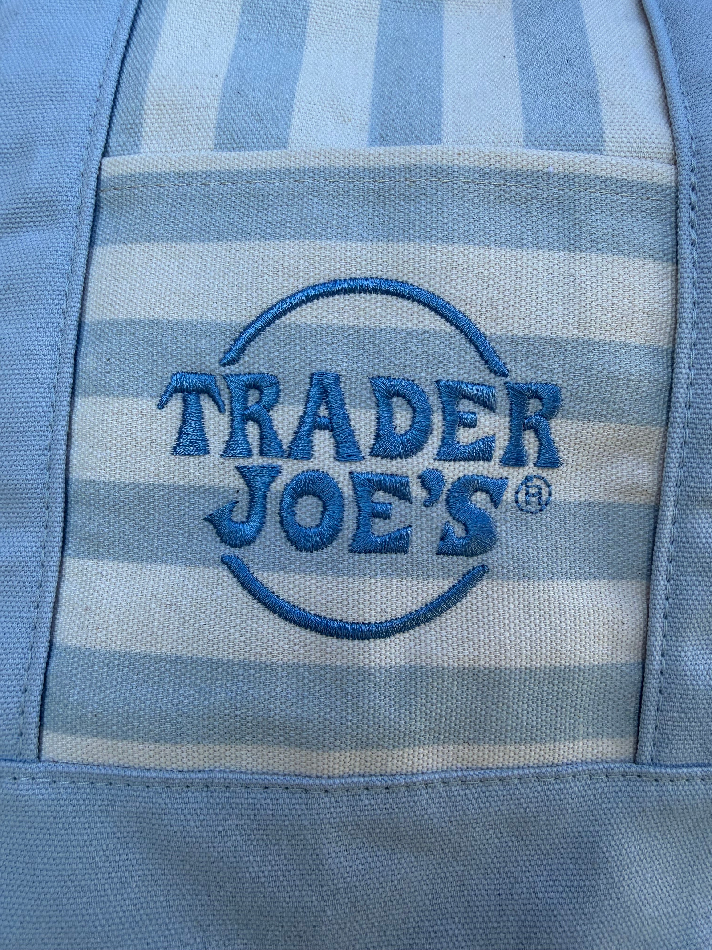 Trader Joe’s Mini Canvas Stripped Tote Bag
