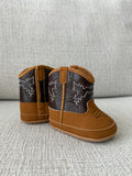 Baby Boy Cowboy Boots- Brown