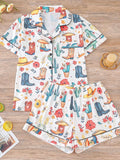 Western Print Pajamas