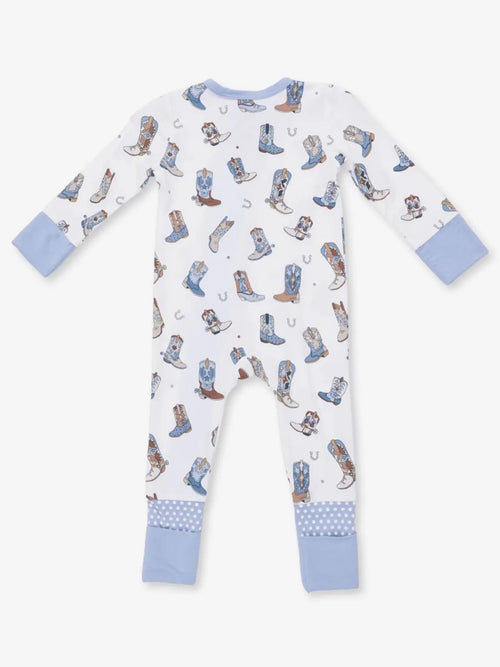 Buckaroo Boots - Convertible Romper Pajamas