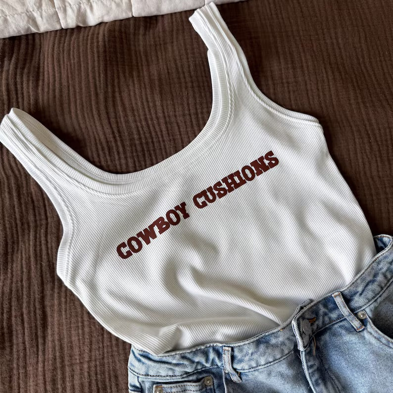 Custom Cowboy “Pillows” Cushion Tank Top