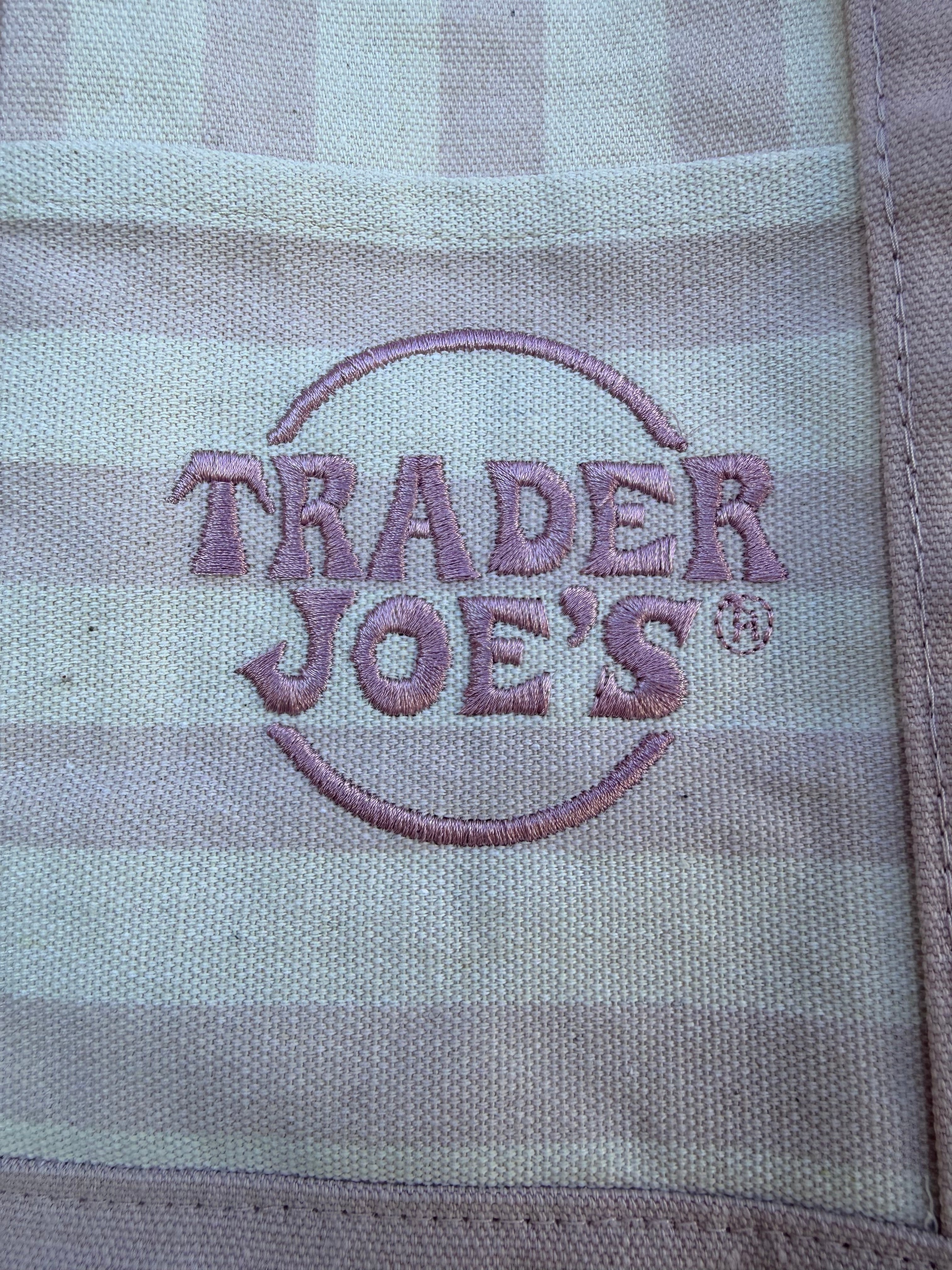 Trader Joe’s Mini Canvas Stripped Tote Bag
