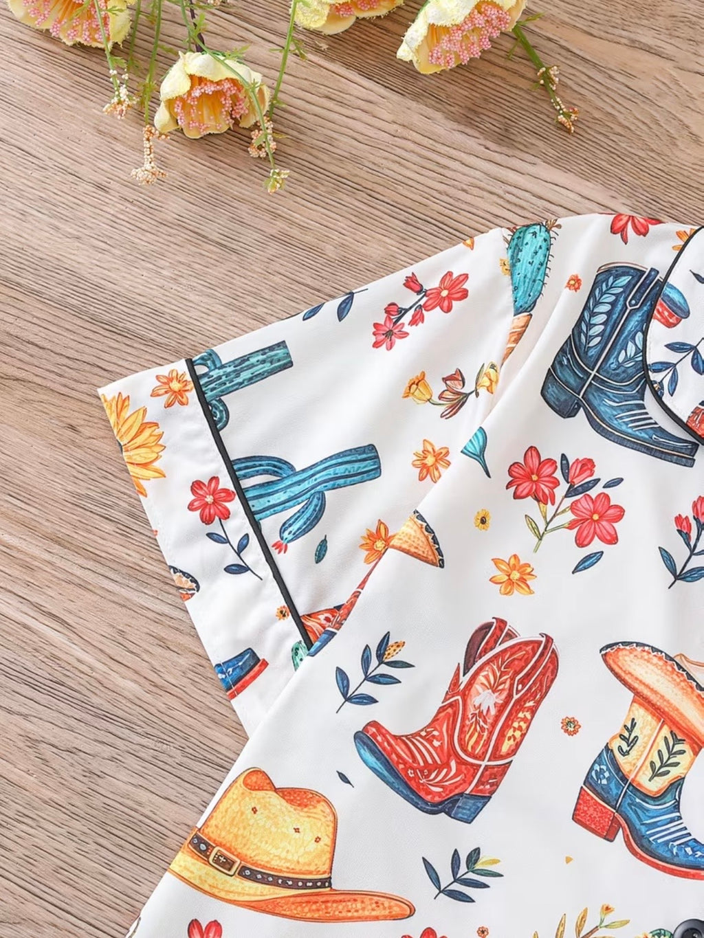 Western Print Pajamas