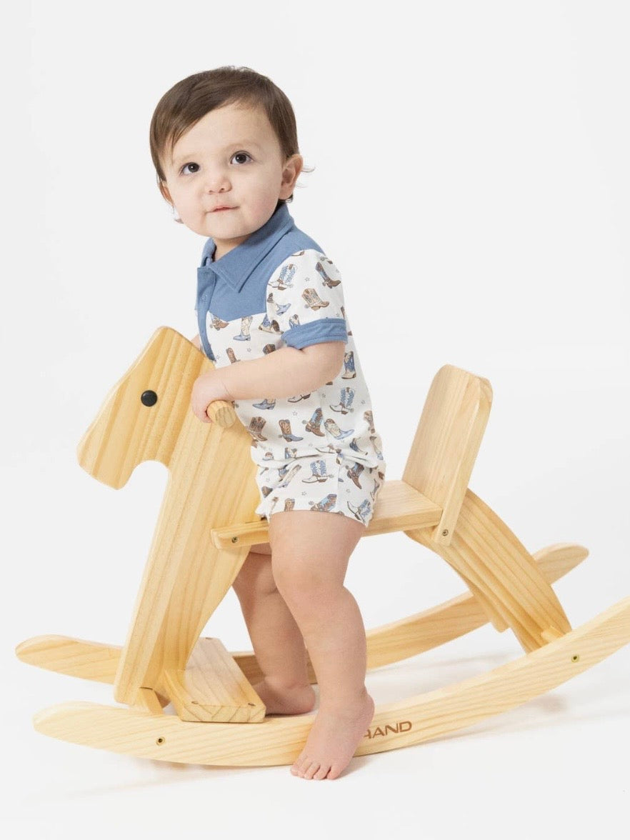 Cowboy Boots- Shortie Polo