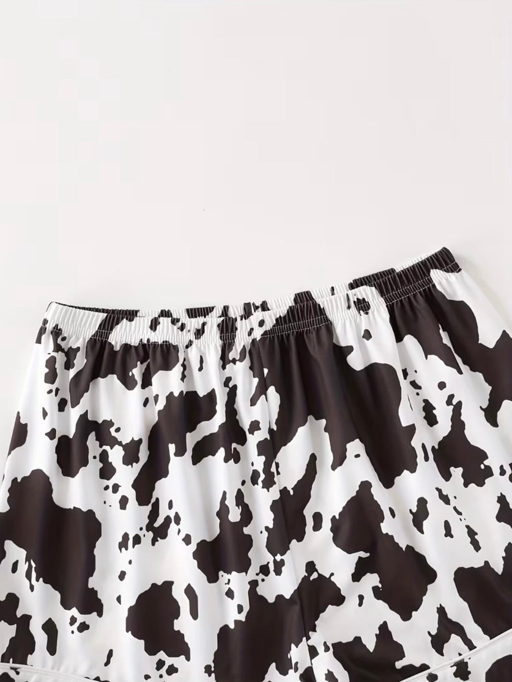 Brown Cow Print Pajamas