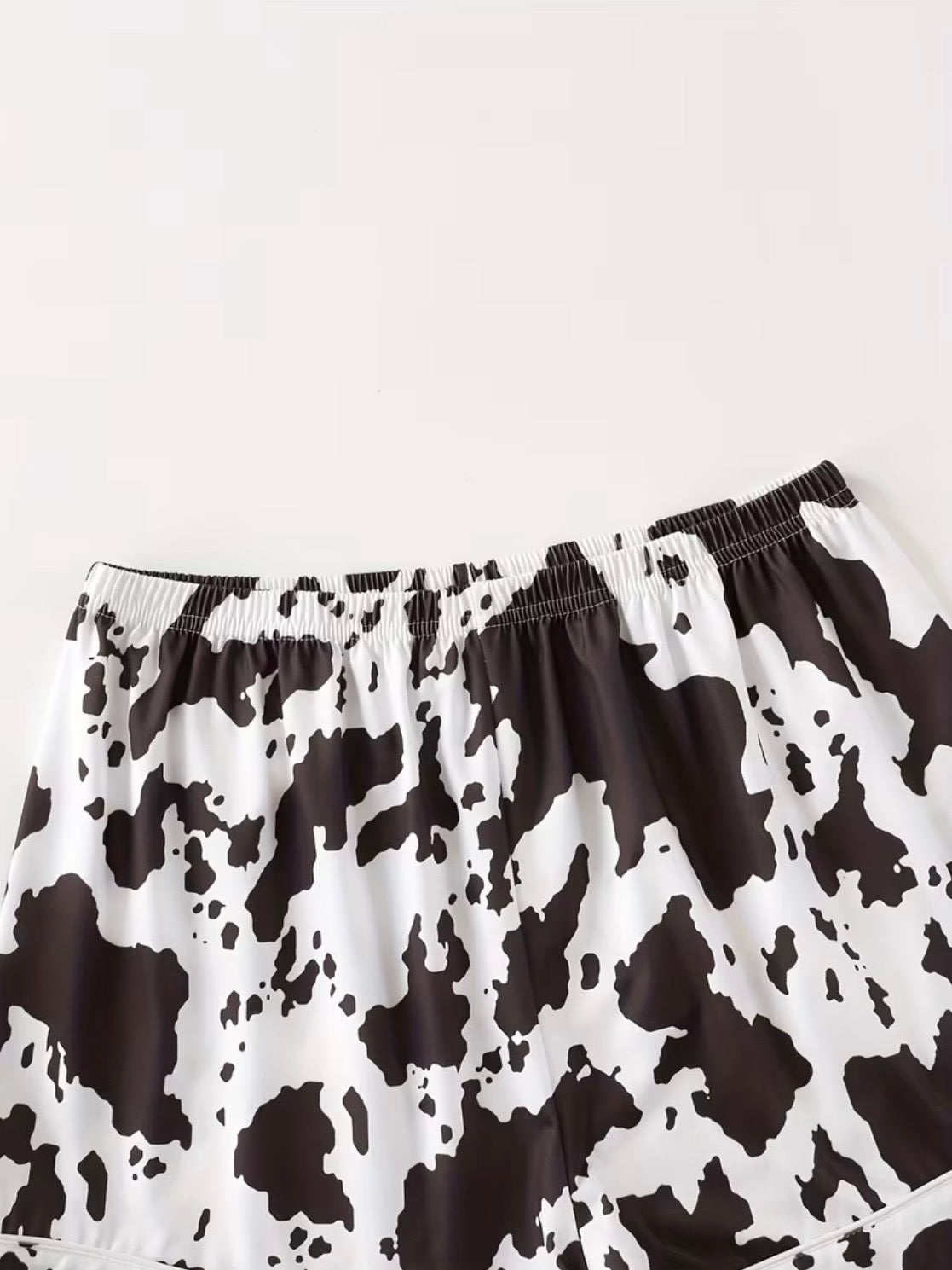 Brown Cow Print Pajamas