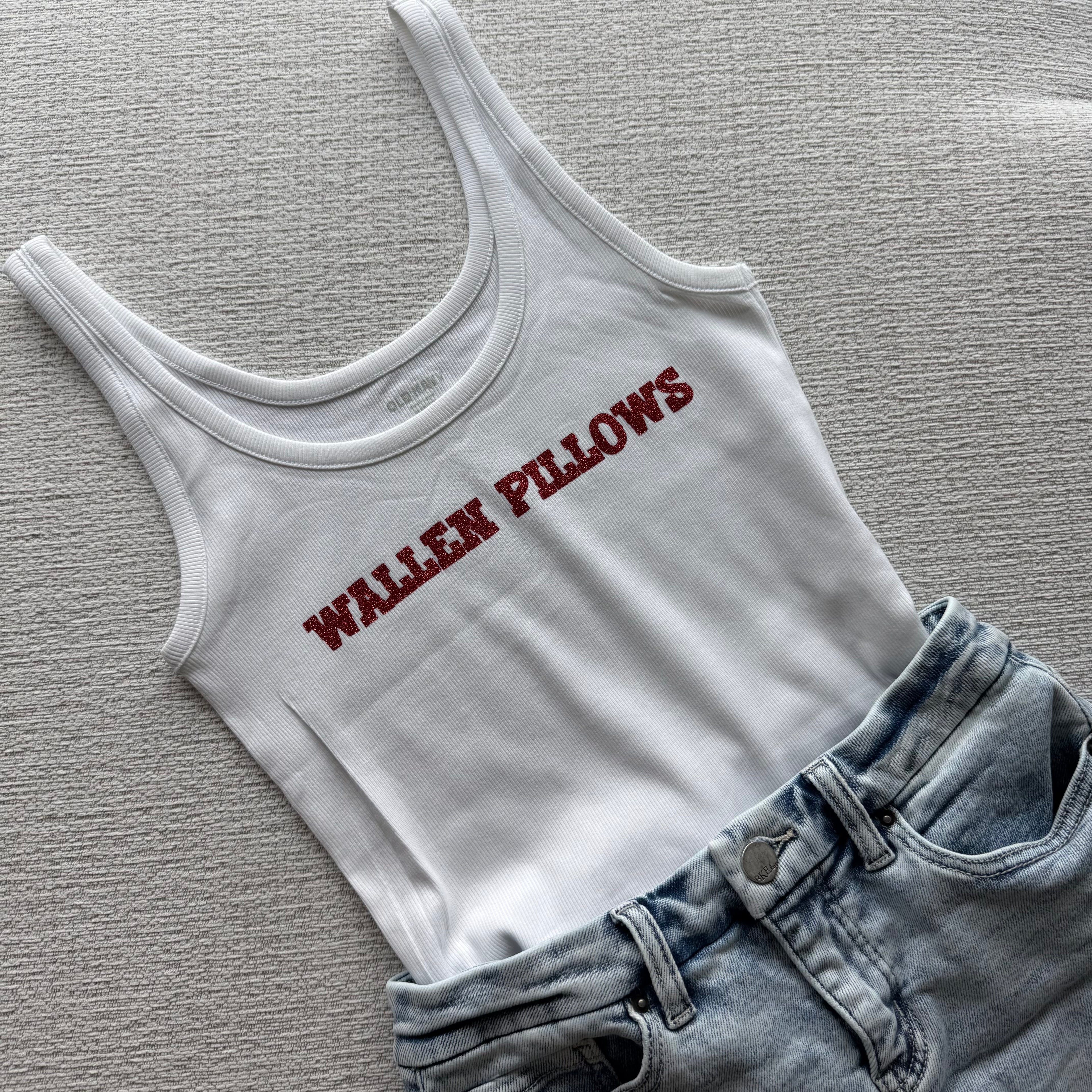 Custom Morgan Wallen “Pillows” Tank Top