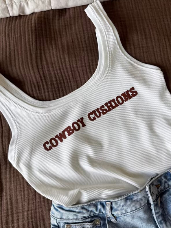 Custom Cowboy “Pillows” Cushion Tank Top