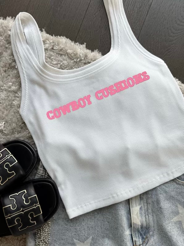 Custom Cowboy “Pillows” Cushion Tank Top