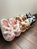 Cow Full Fleece Slippers