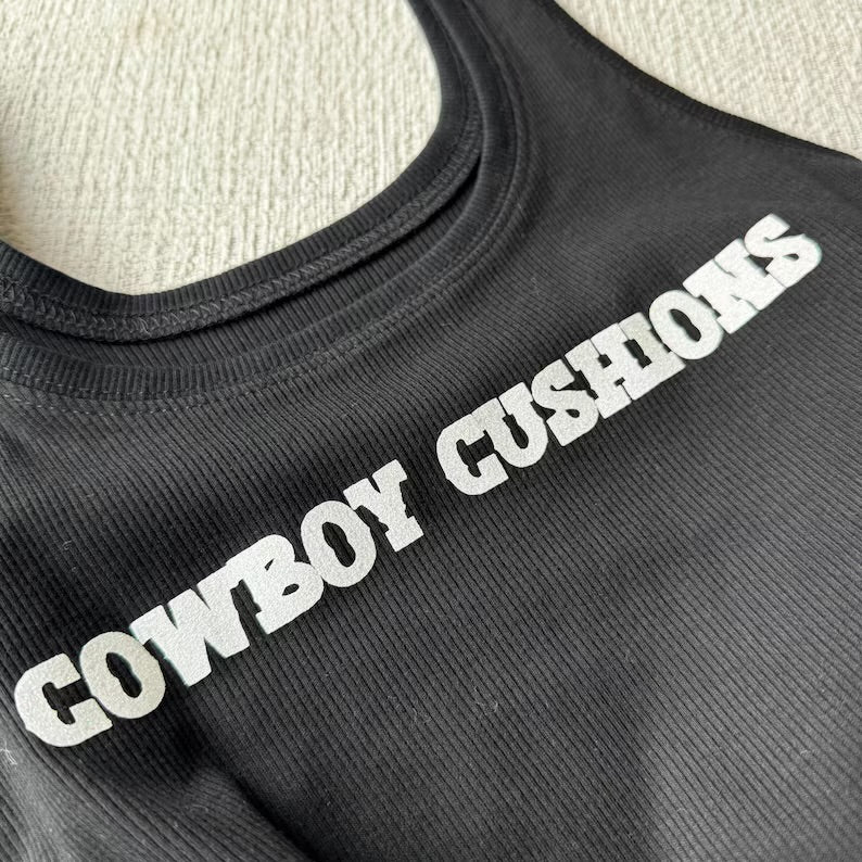 Custom Cowboy “Pillows” Cushion Tank Top