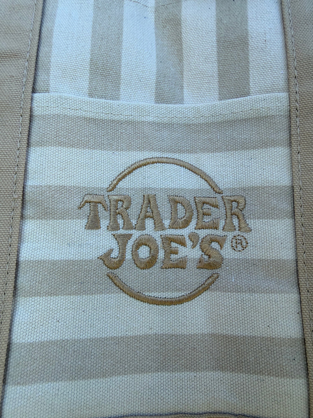 Trader Joe’s Mini Canvas Stripped Tote Bag