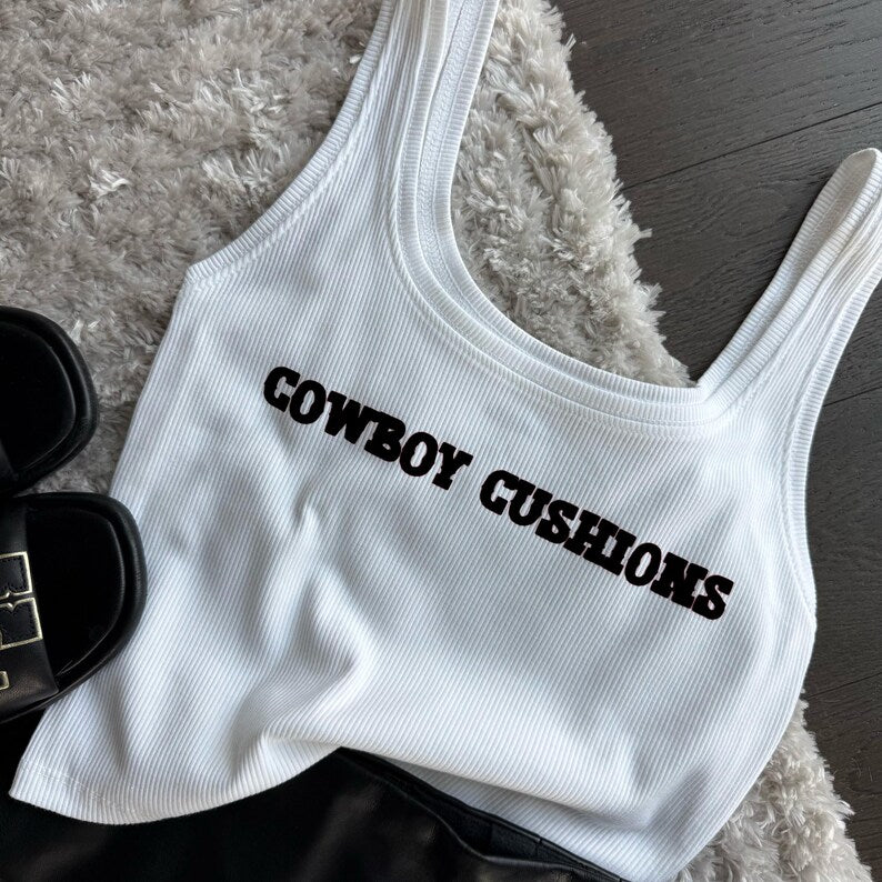 Custom Cowboy “Pillows” Cushion Tank Top