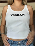 Yeehaw Semi-Crop Tank