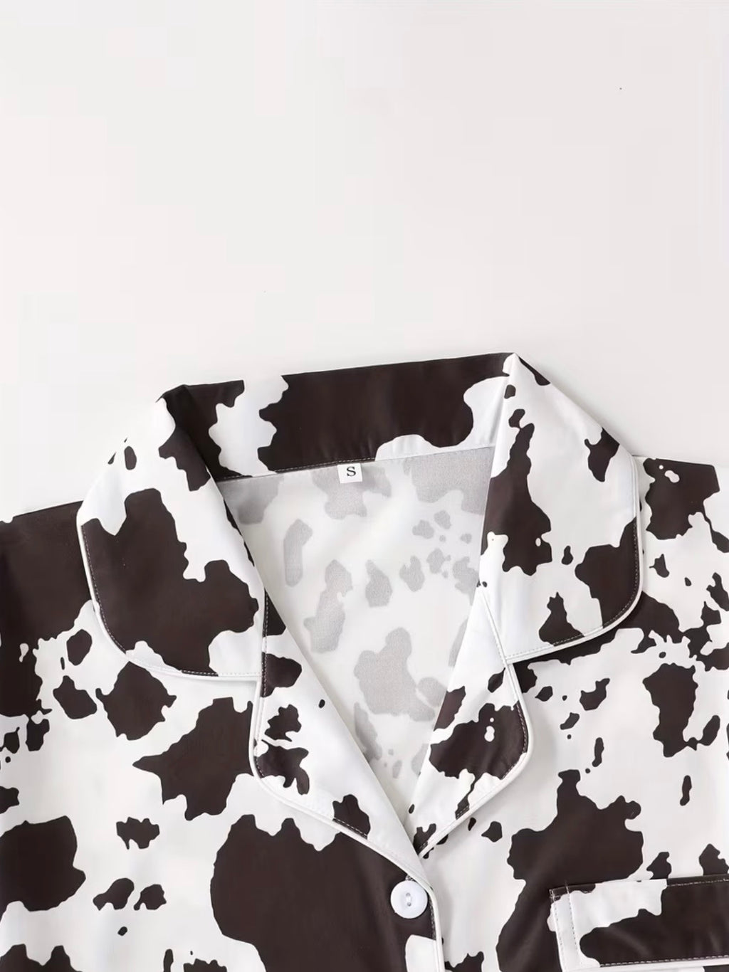 Brown Cow Print Pajamas