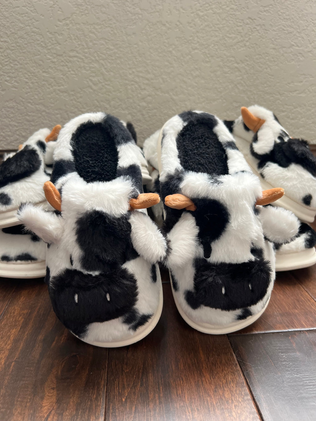 Cow Full Fleece Slippers