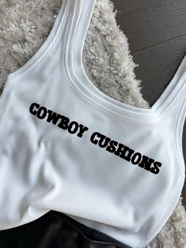 Custom Cowboy “Pillows” Cushion Tank Top