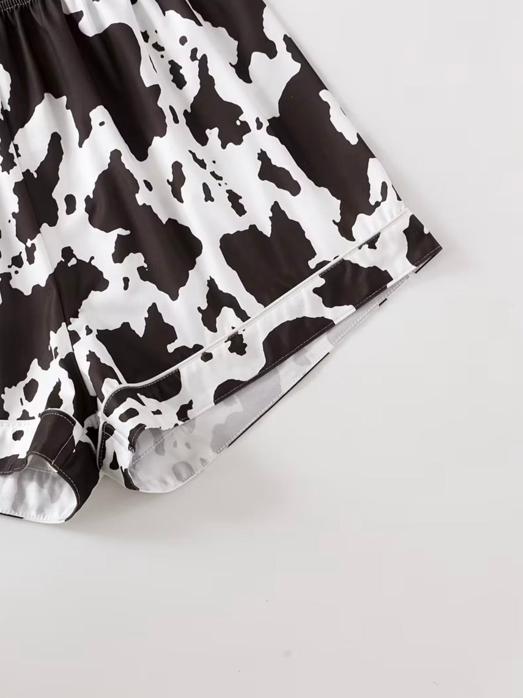 Brown Cow Print Pajamas